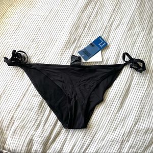 H&M black tie bikini bottoms